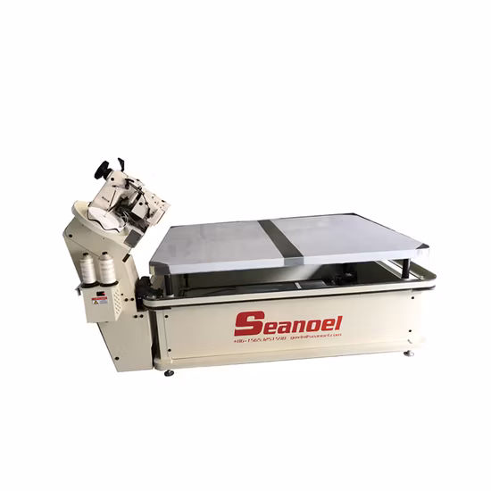 Máquina de bordar y acolchado Máquina de acolchado sin lanzadera Máquina de coser con borde de cinta