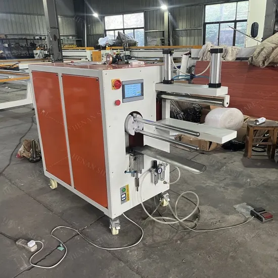 Máquina automática para empacar rollos de tela y prensar colchones