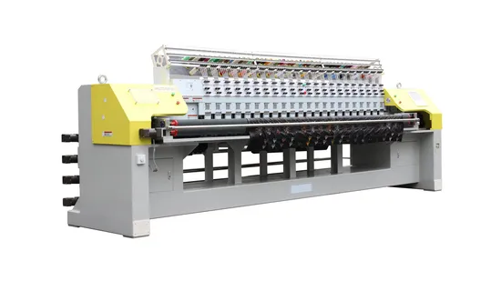 Máquina de coser y bordar con múltiples cabezales Revhon de alta calidad para colchas