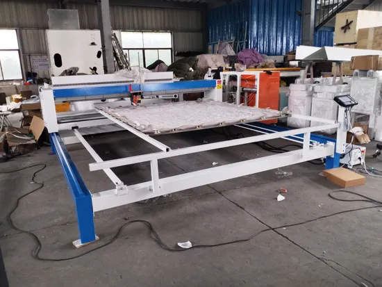 Máquina de acolchado computarizada de una sola aguja y dos cabezales, fabricante chino, precio recto, multiusos